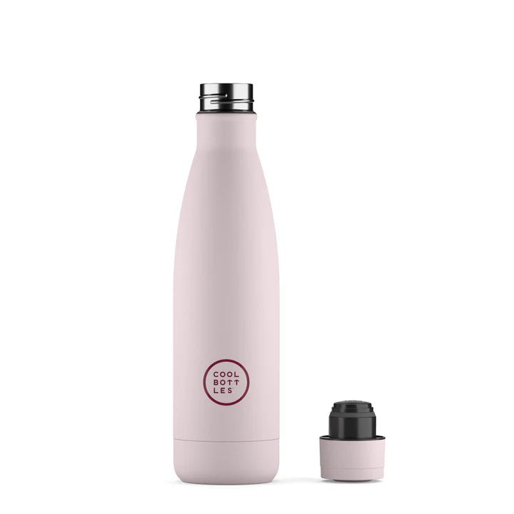 Botella térmica acero Pastel Pink 500ml personalizado - regalo bebé | Mi Luna Lunera