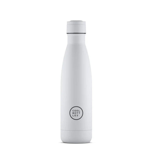 Botella térmica acero Pastel White 500ml personalizado - regalo bebé | Mi Luna Lunera