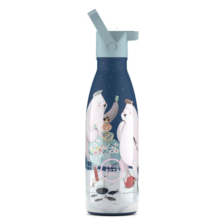 Botella térmica acero Polar Bears 350ml personalizado - regalo bebé | Mi Luna Lunera