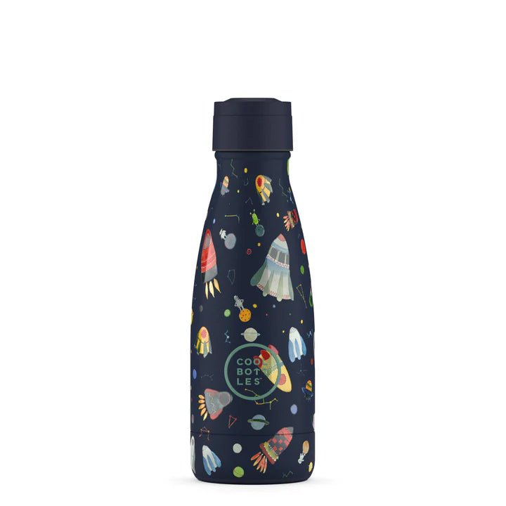 Botella térmica acero Space Rockets 260ml personalizado - regalo bebé | Mi Luna Lunera