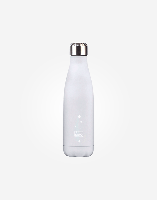 Botella Térmica Gris personalizado - regalo bebé | Mi Luna Lunera