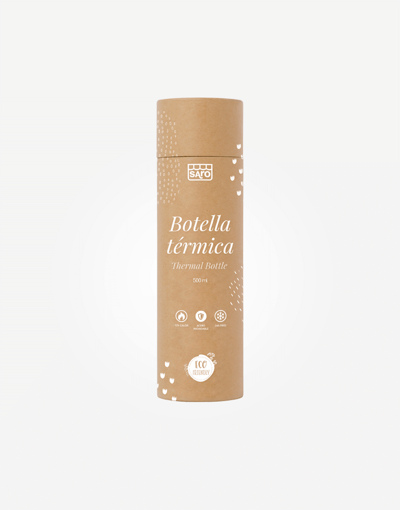Botella Térmica Menta personalizado - regalo bebé | Mi Luna Lunera