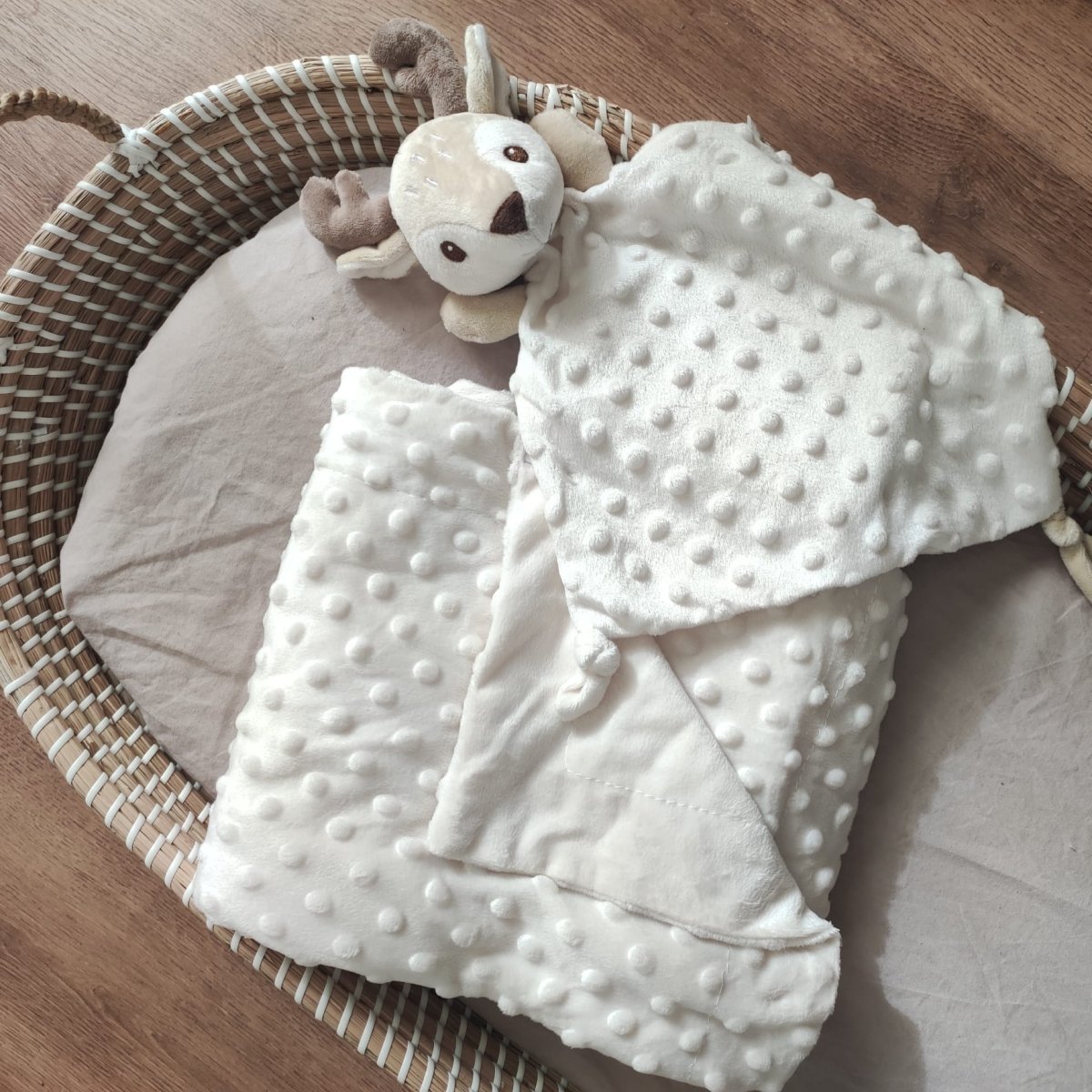 Caja Regalo Deer Beige Personalizable personalizado - regalo bebé | Mi Luna Lunera