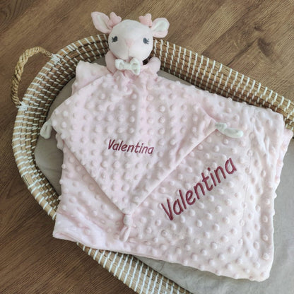 Caja Regalo Deer Rosa Personalizable personalizado - regalo bebé | Mi Luna Lunera