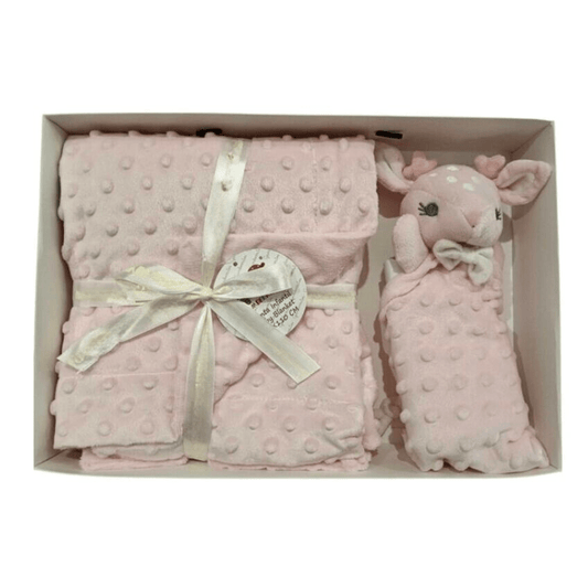 Caja Regalo Deer Rosa Personalizable personalizado - regalo bebé | Mi Luna Lunera