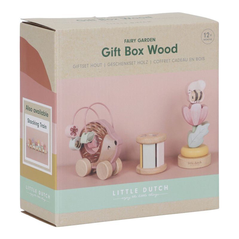 Caja Regalo Madera Fairy Garden - Little Dutch personalizado - regalo bebé | Mi Luna Lunera