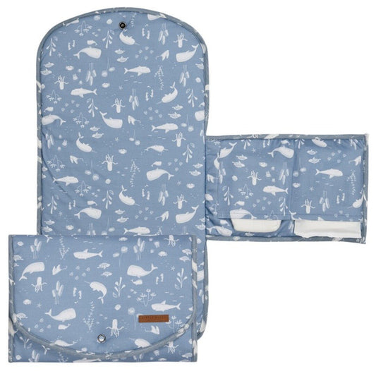 Cambiador Portátil Océano personalizado - regalo bebé | Mi Luna Lunera