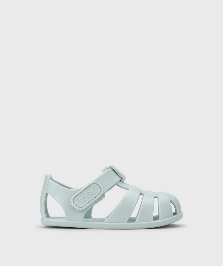 Cangrejera Nemo Solid Menta Barefoot - IGOR personalizado - regalo bebé | Mi Luna Lunera