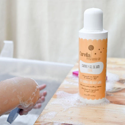 Champú y Gel de Baño Suave personalizado - regalo bebé | Mi Luna Lunera