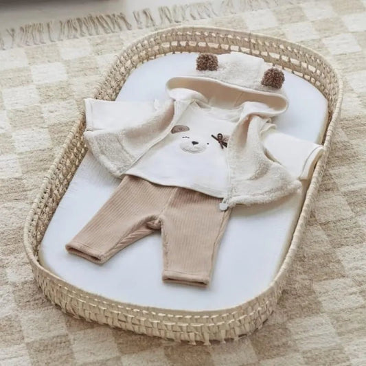 Chándal 3 Piezas Chaleco personalizado - regalo bebé | Mi Luna Lunera
