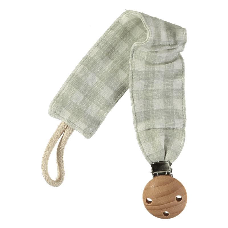 Chupetero Algodón Orgánico Vichy Forest personalizado - regalo bebé | Mi Luna Lunera