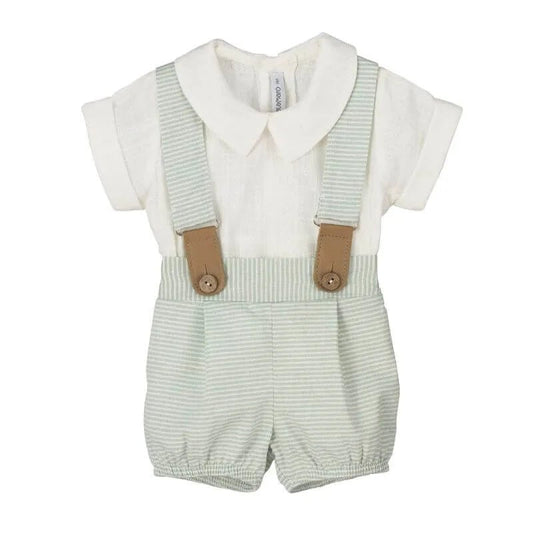 Conjunto Niño Hinojo personalizado - regalo bebé | Mi Luna Lunera