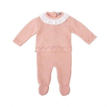 Conjunto Primera Puesta Rosa Maquillaje + Capota