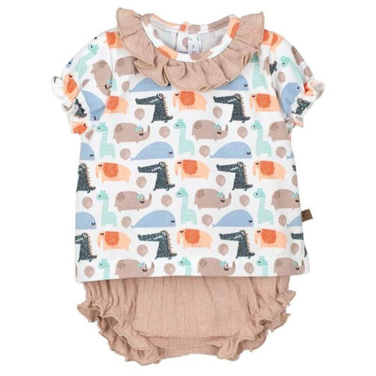 Conjunto Pololo Hiblea Niña personalizado - regalo bebé | Mi Luna Lunera