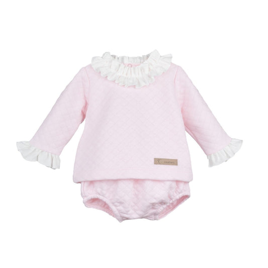 Conjunto Pololo Sil Rosa - Calamaro personalizado - regalo bebé | Mi Luna Lunera