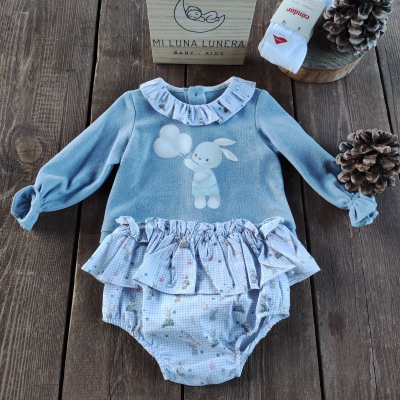 Conjunto Praga Niña personalizado - regalo bebé | Mi Luna Lunera
