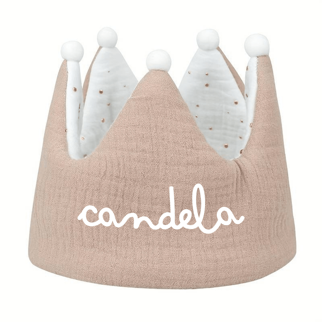 Corona Cumpleaños Lisa Personalizada (Más Colores) personalizado - regalo bebé | Mi Luna Lunera