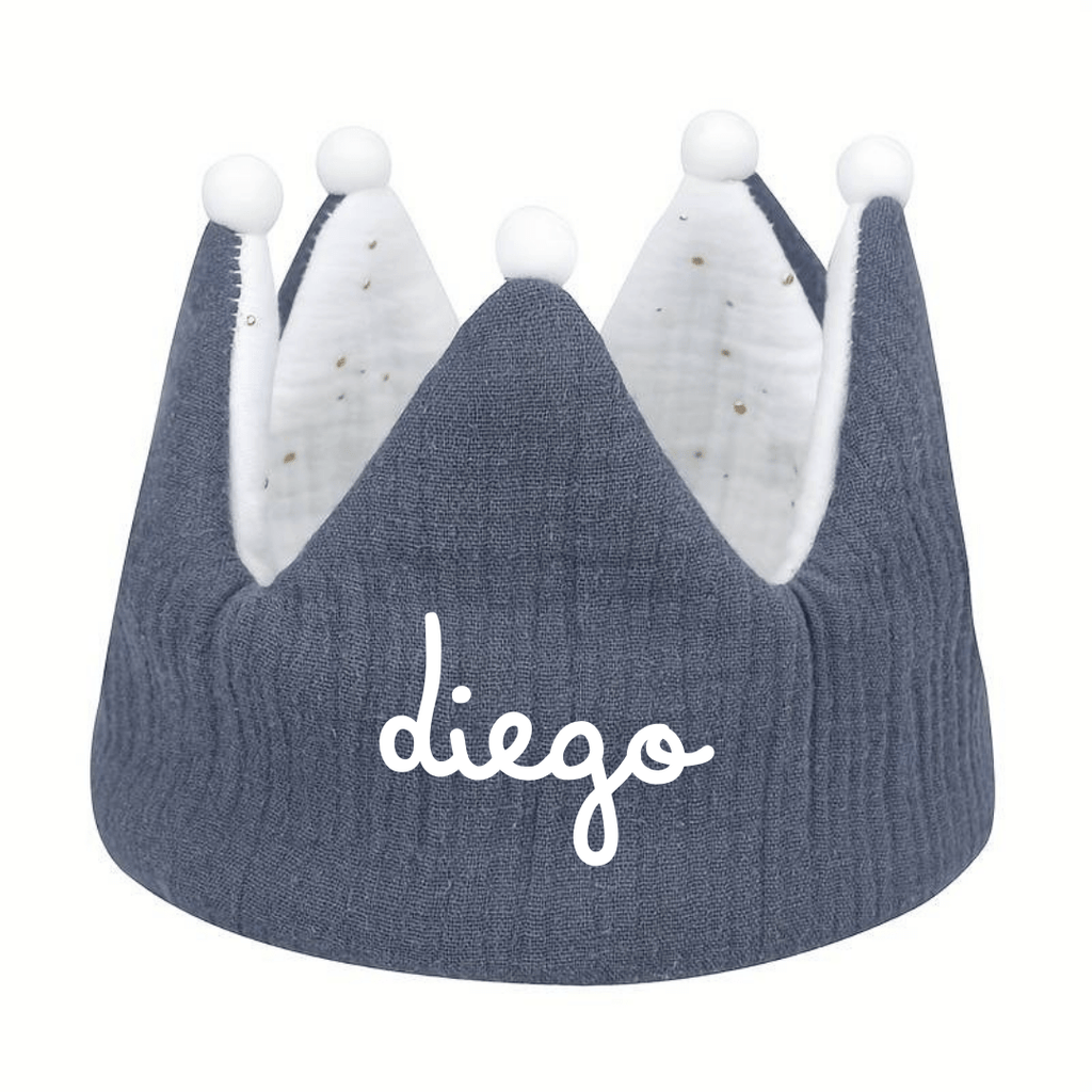 Corona Cumpleaños Lisa Personalizada (Más Colores) personalizado - regalo bebé | Mi Luna Lunera