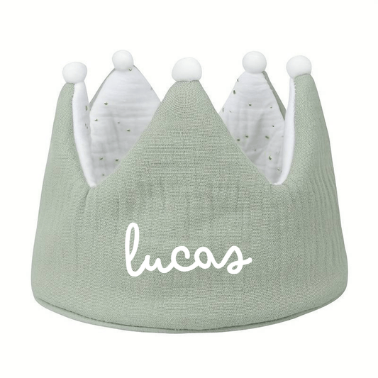 Corona Cumpleaños Lisa Personalizada (Más Colores) personalizado - regalo bebé | Mi Luna Lunera