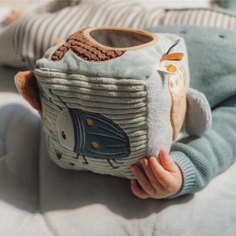 Cubo Blandito Actividades Forest Friends - Little Dutch personalizado - regalo bebé | Mi Luna Lunera