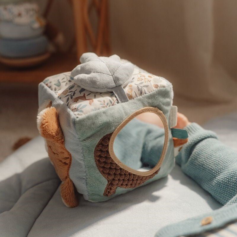 Cubo Blandito Actividades Forest Friends - Little Dutch personalizado - regalo bebé | Mi Luna Lunera
