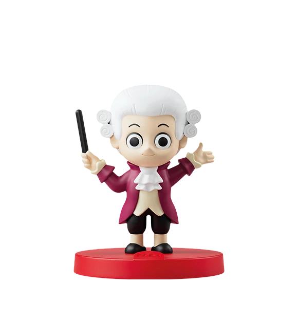 Dulces sinfonías de Mozart – Personaje Sonoro educativo – FABA