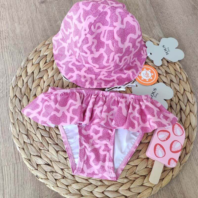 Culetín Kaos Tous Rosa personalizado - regalo bebé | Mi Luna Lunera