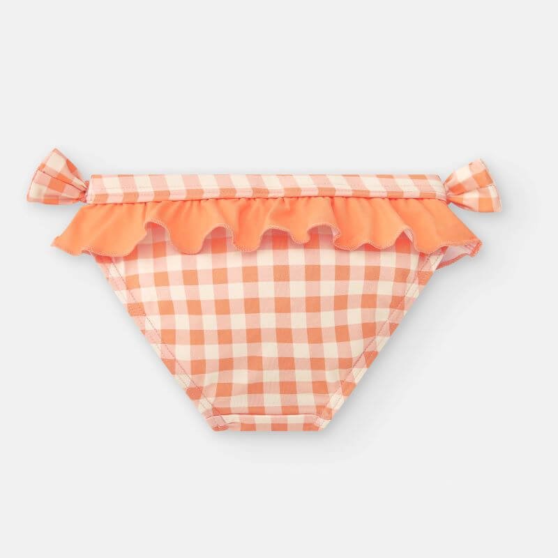 Culetín Niña Vichy personalizado - regalo bebé | Mi Luna Lunera