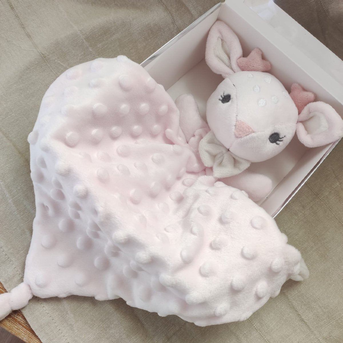 Doudou Deer Personalizable personalizado - regalo bebé | Mi Luna Lunera