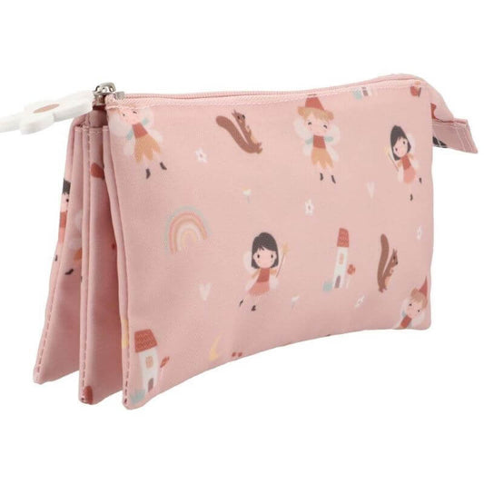 Estuche con 3 Compartimentos Wild Fairies personalizado - regalo bebé | Mi Luna Lunera