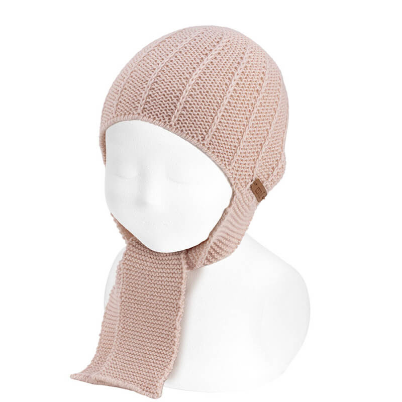 Gorro Bufanda Punto (Más colores) - Cóndor personalizado - regalo bebé | Mi Luna Lunera