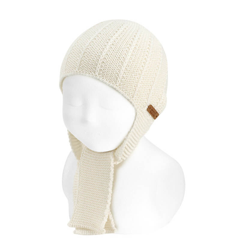 Gorro Bufanda Punto (Más colores) - Cóndor personalizado - regalo bebé | Mi Luna Lunera