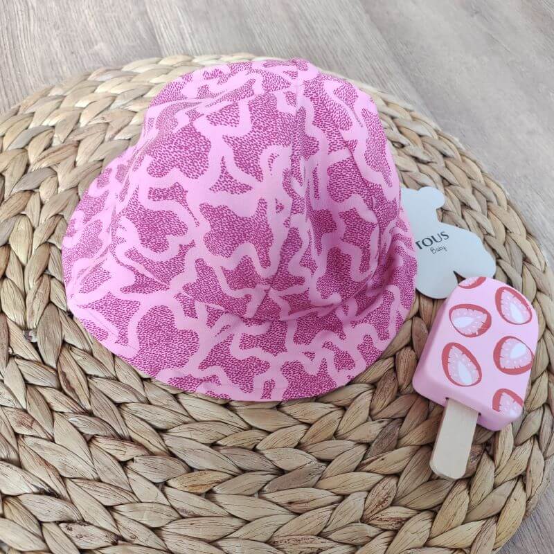 Gorro Kaos Tous Rosa Niña personalizado - regalo bebé | Mi Luna Lunera