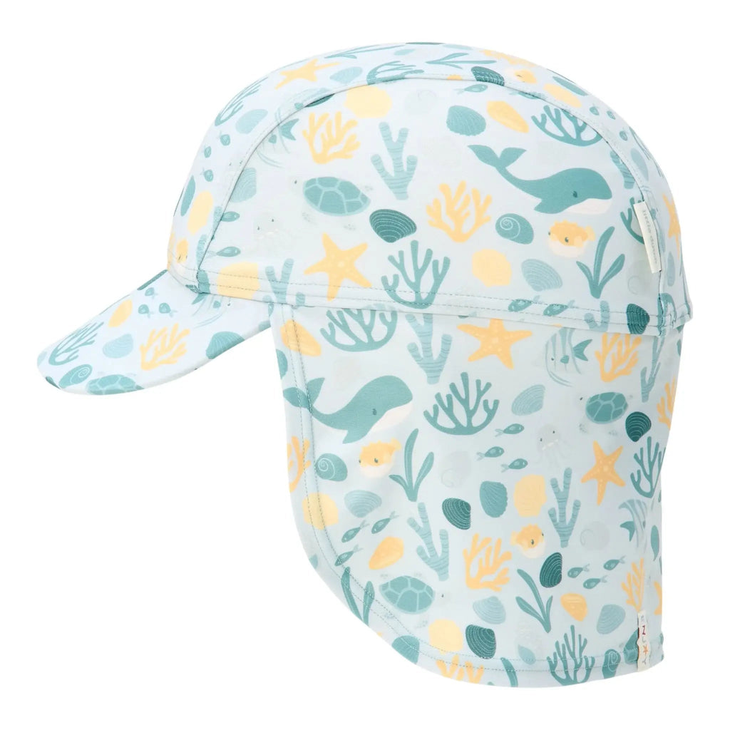 Gorro Protección Conchas - Little Dutch personalizado - regalo bebé | Mi Luna Lunera