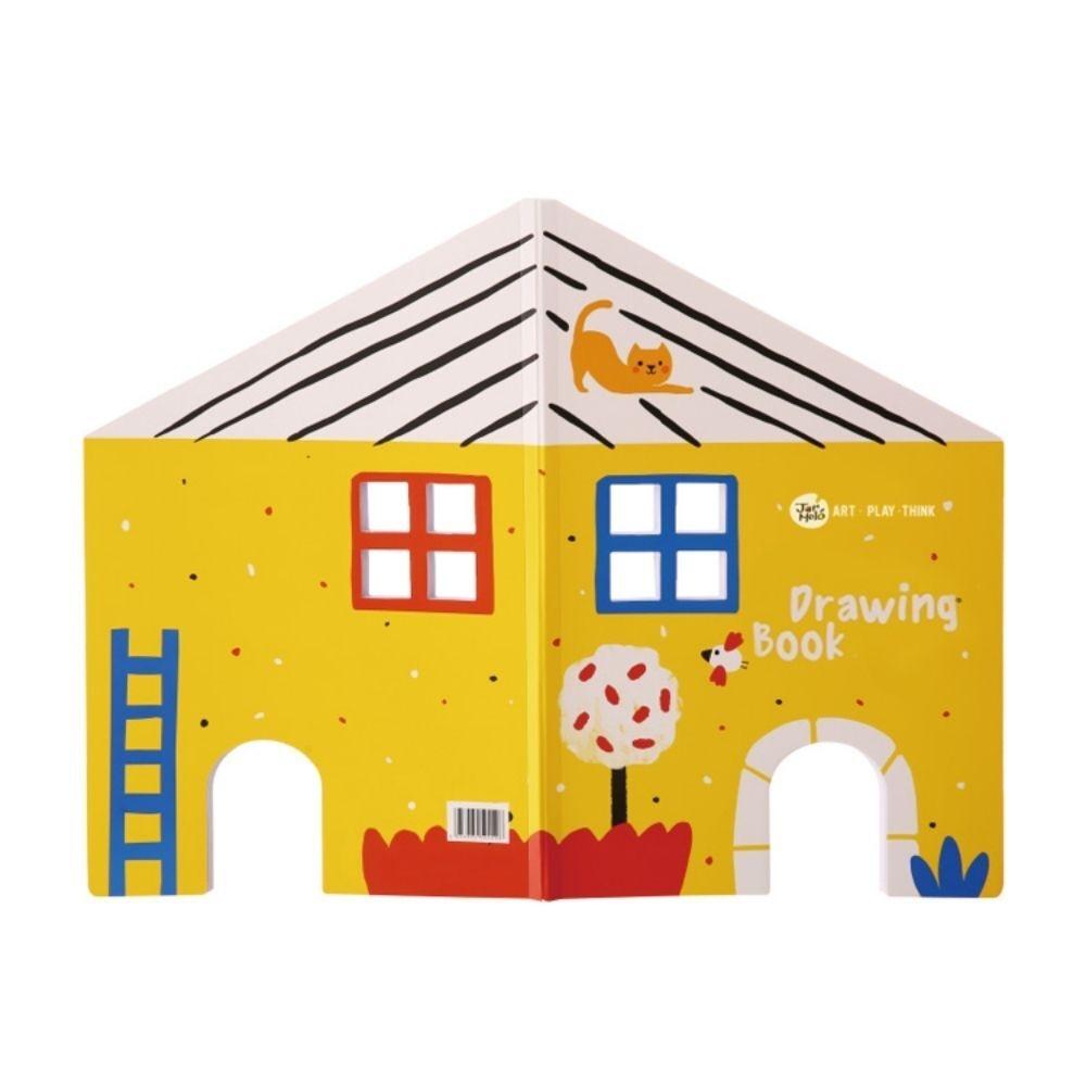 Cuaderno de Dibujo con forma de Casita - Jarmelo