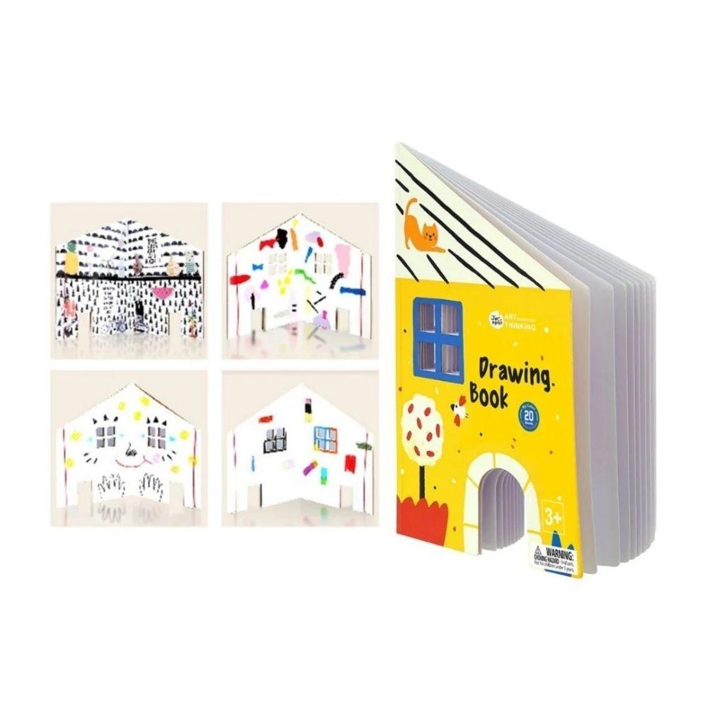 Cuaderno de Dibujo con forma de Casita - Jarmelo