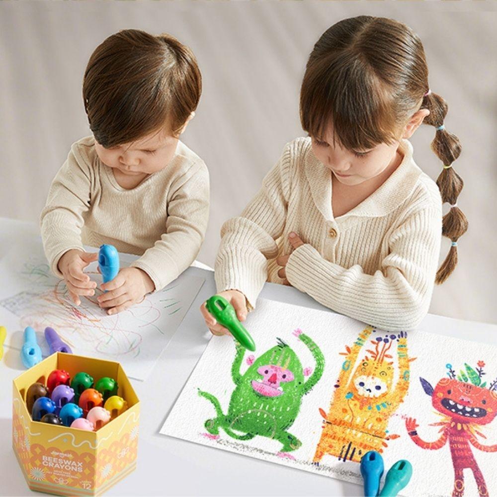 Caja 12 Crayones KEY - Cera de abeja - Jarmelo