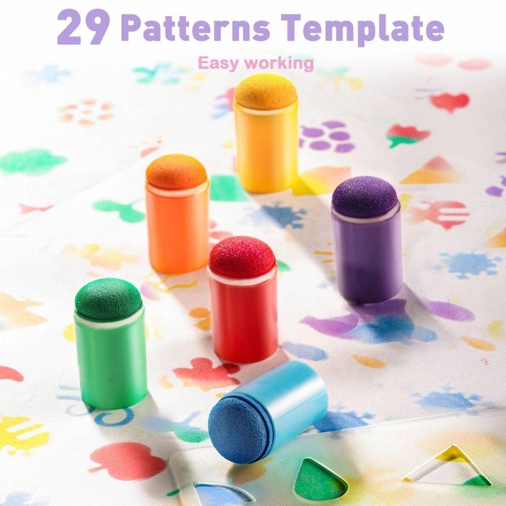 Libro Creativo con Pintura FINGERTIP STAMP FUN - Jarmelo