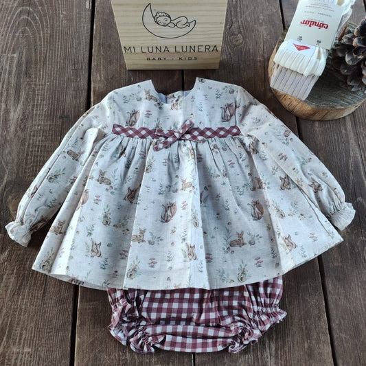 Jesusin Forest Niña personalizado - regalo bebé | Mi Luna Lunera