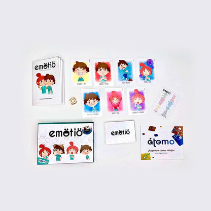 Juego de Cartas Emotio personalizado - regalo bebé | Mi Luna Lunera
