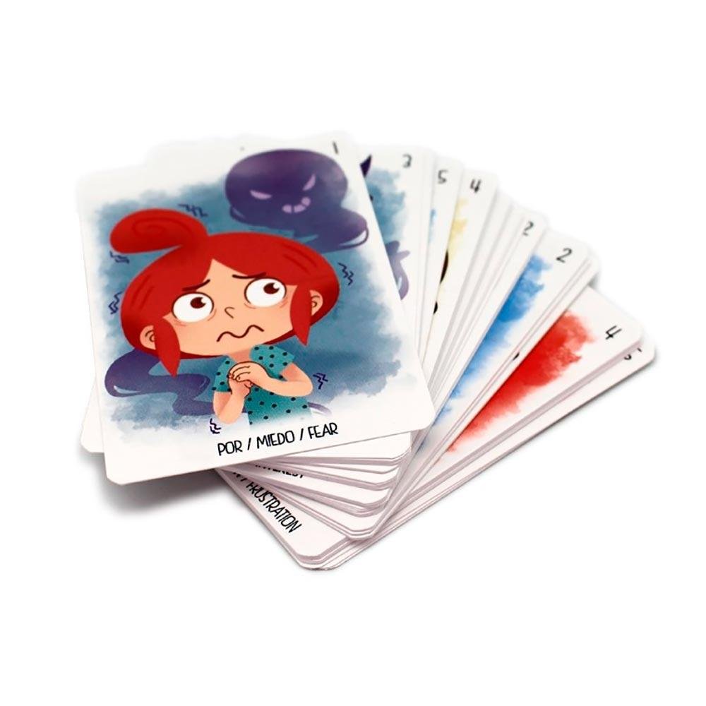 Juego de Cartas Emotio personalizado - regalo bebé | Mi Luna Lunera