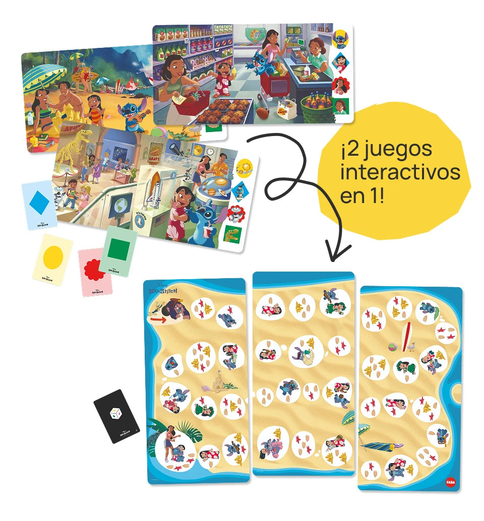 Aventuras con Lilo y Stitch - Juego para Faba  – FABA
