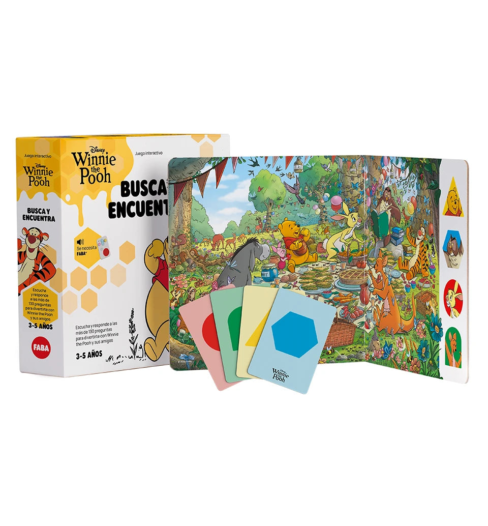 Winnie the Pooh Busca y encuentra - Juego para Faba  – FABA