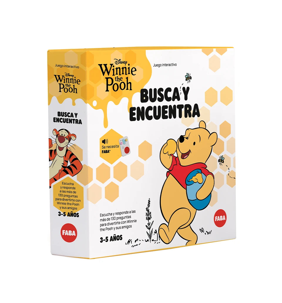 Winnie the Pooh Busca y encuentra - Juego para Faba  – FABA