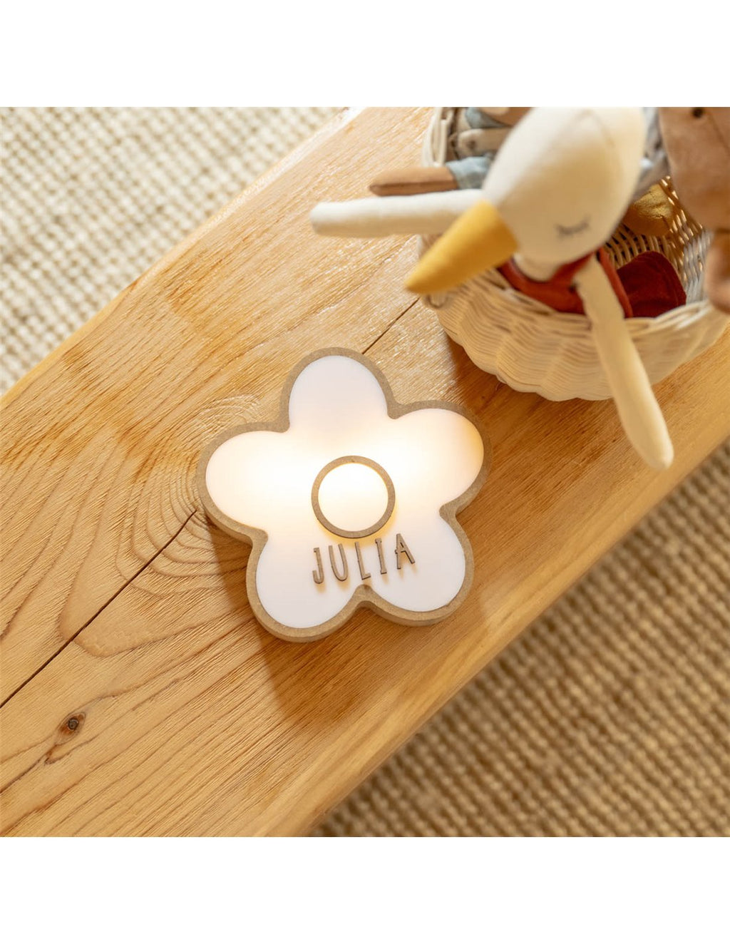 Lámpara Flor Personalizada
