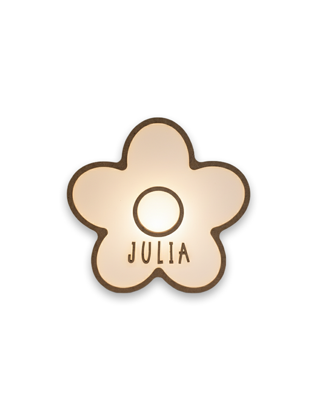 Lámpara Flor Personalizada