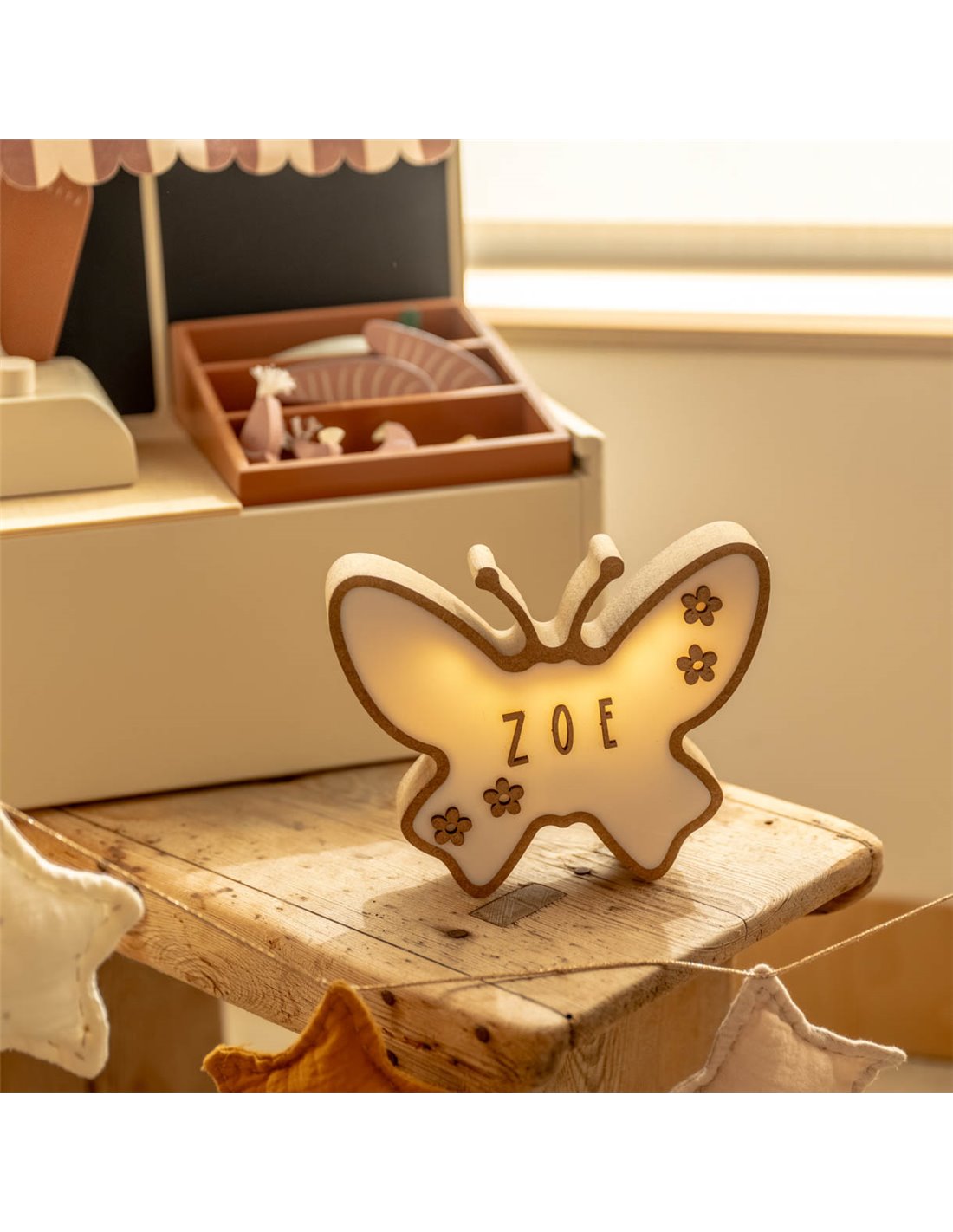 Lámpara Mariposa Personalizada