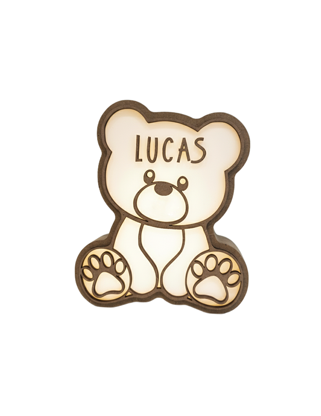 Lámpara Oso Personalizada