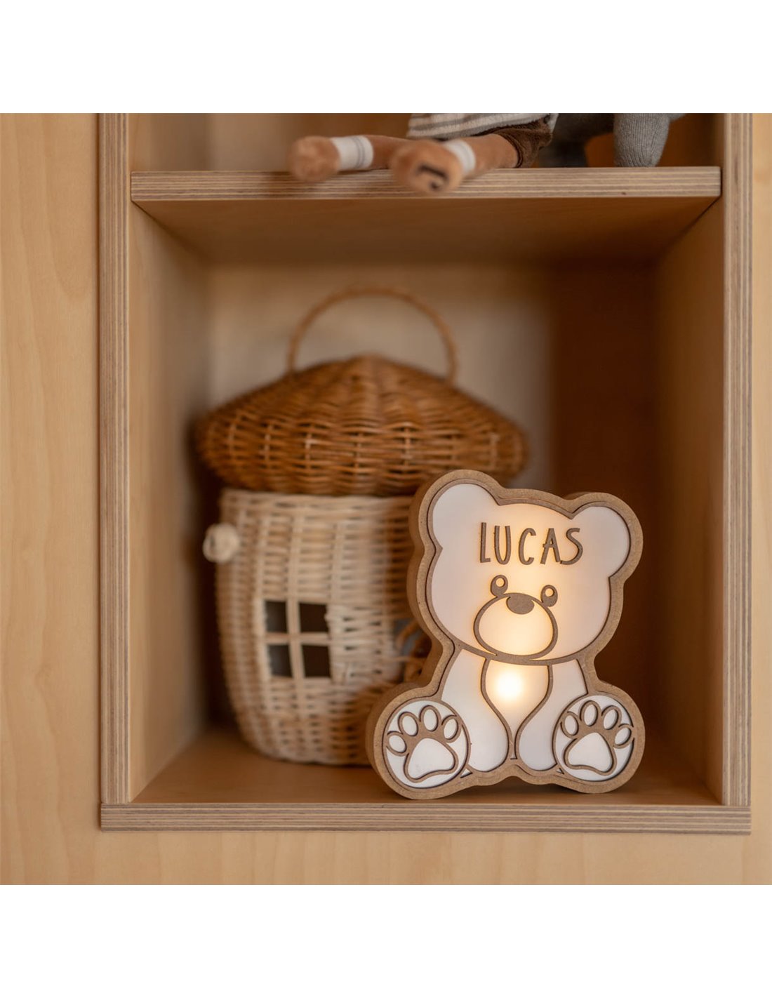 Lámpara Oso Personalizada