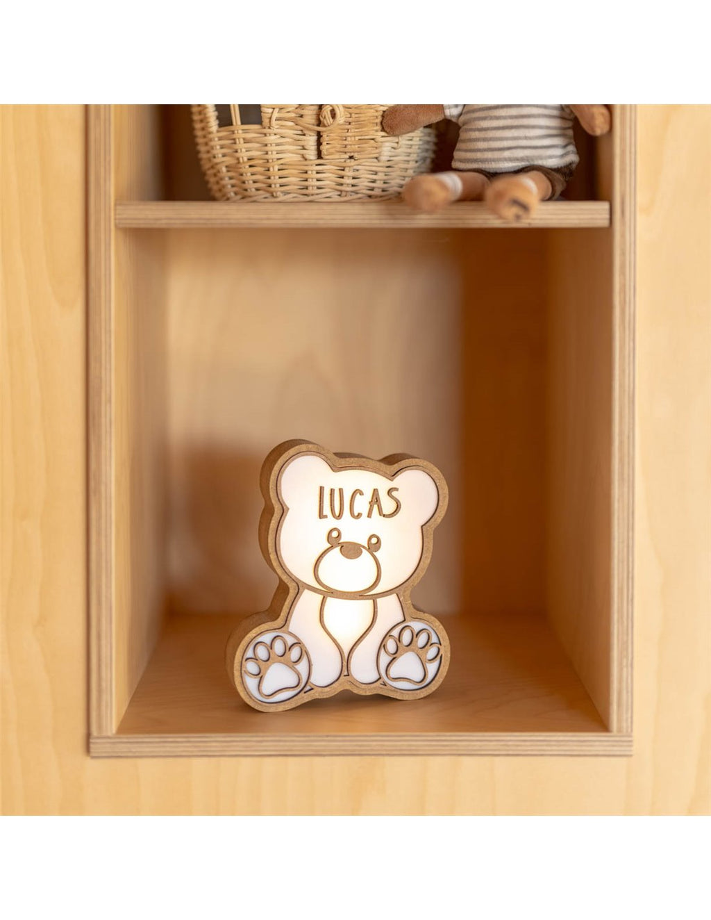 Lámpara Oso Personalizada